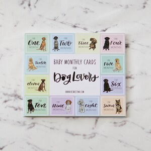 Tarjetas mensuales para bebés