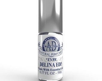 Delina - Al Dunya Imports - Perfume Body Oil Fragrance. Choose Perfume Oil (6 Sizes) Rollerball Applicator -Or- Organic Lotion (2 Sizes).