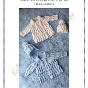 TABITHA - DK Double-Breasted Set Knitting Pattern