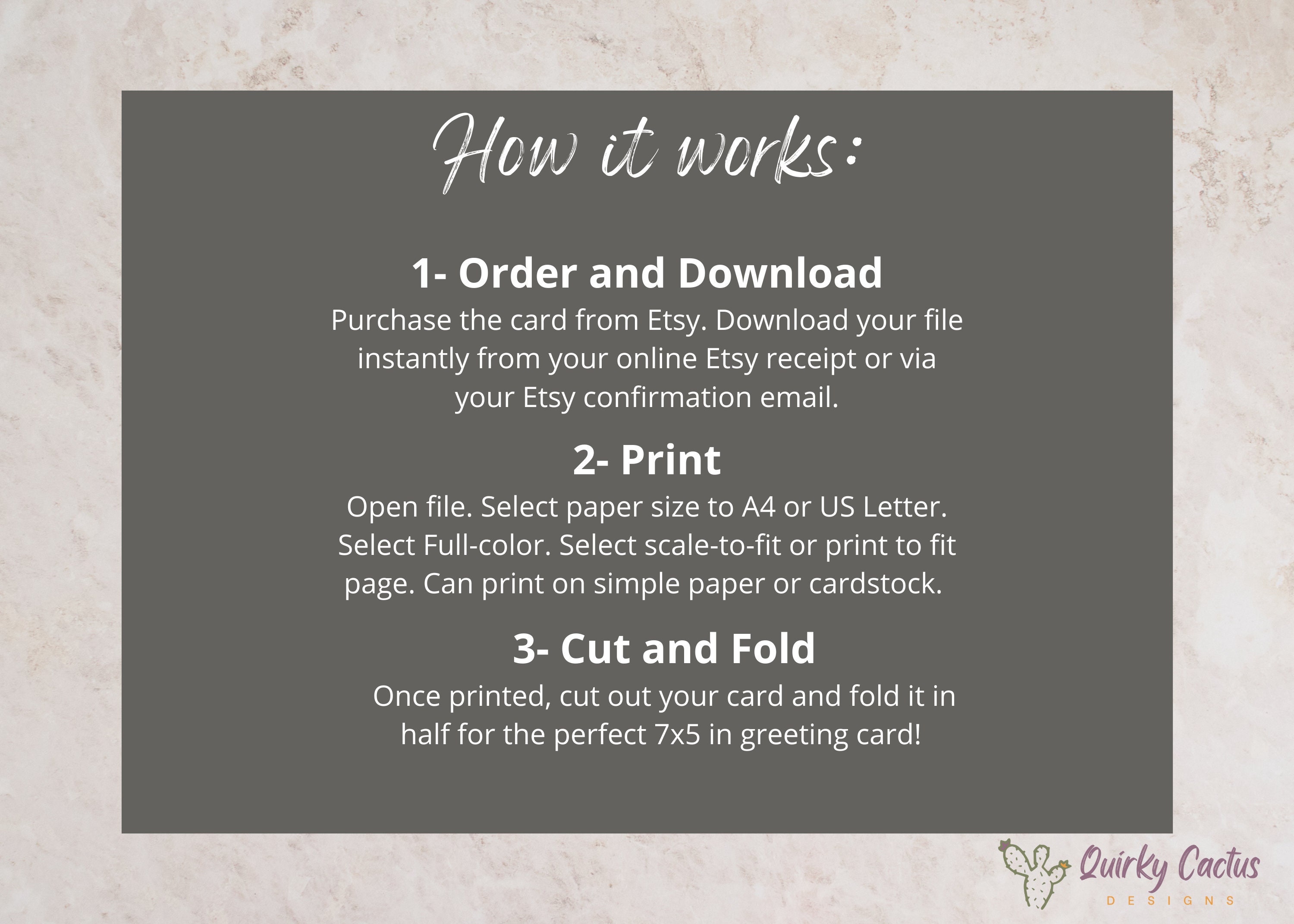 Printable Birthday Card Happy Birthday Instant Download 5x7 - Etsy