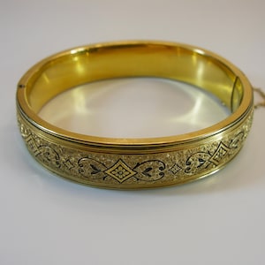 Exquisites A&Z Vintage Damen Armreif Armreif Gold Filled 1/20 12KTGF