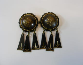 Norwegian Brooch Exquisite Pin Antique Art Nouveau Folk Costume Style Scandinavian Nordic Jewelry