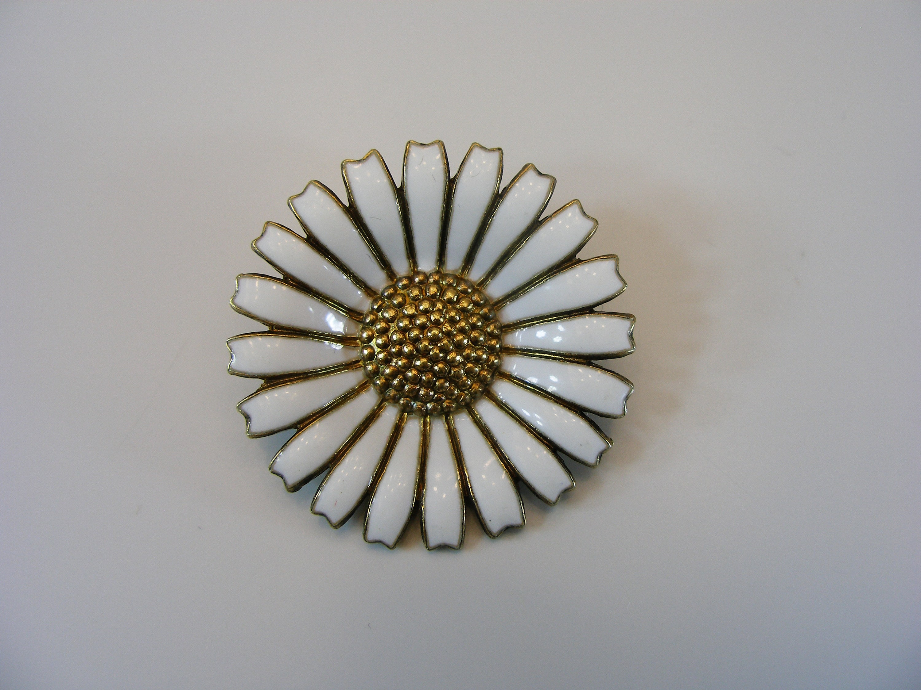 Jensen Daisy Brooch Etsy Australia