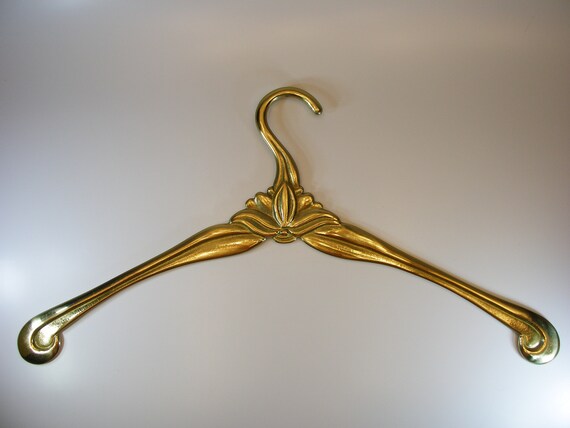 Brass Wedding Dress Hangers Vintage Brass Clothes Hangers Antique Brass Bridal Hanger Old Vintage Brass Hanger Brass Coat Hanger Etsy Canada