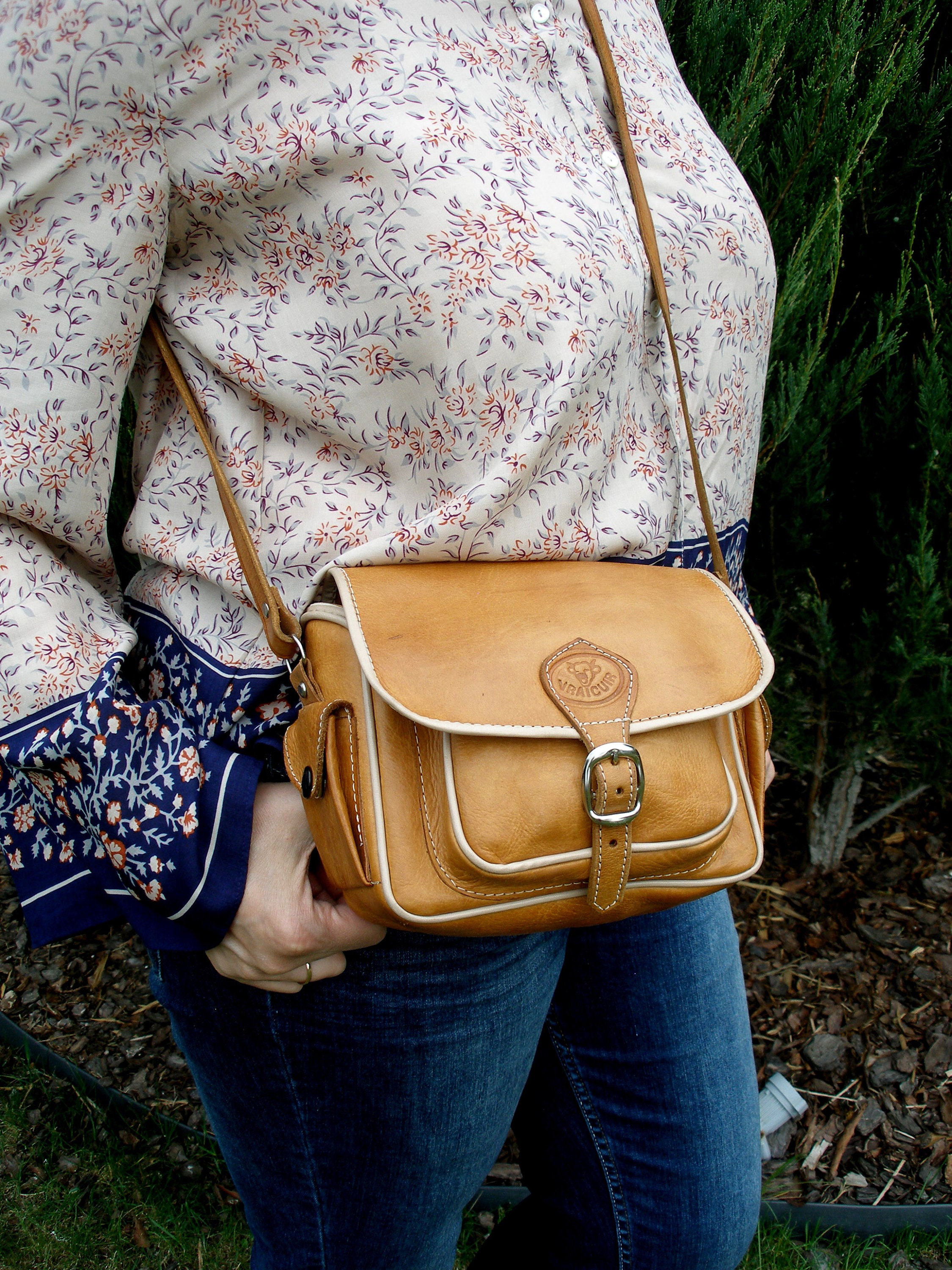 tan boho bag