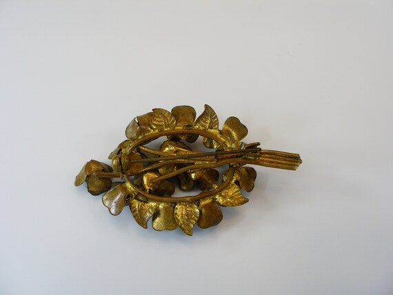 Suffragette, Signed, Edwardian Brooch, Violets, A… - image 6