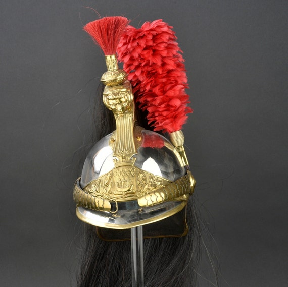 Guards Household Cavalry Helmet Vintage French Re… - image 3