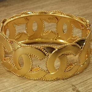 適切な価格 bracelet gold Chanel - 日本 Etsy アクセサリー