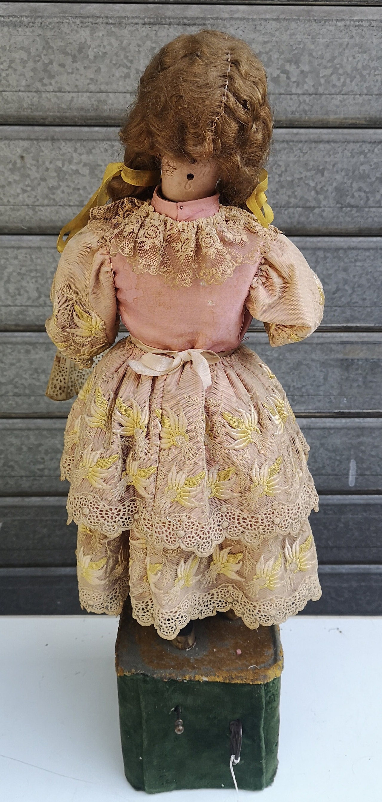 SOLD LAMBERT BOURGEOIS Antique Doll Musical Box Mechanical