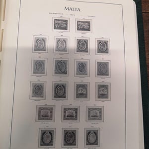 Stamps organisation Stamps collection Malta Jersey Slovakia Slovenia Stamp collector gift Philatelist Postal Philately gift