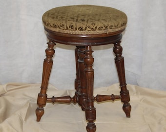 Vintage Wooden Ikea Ringo Adjustable Stool Etsy India
