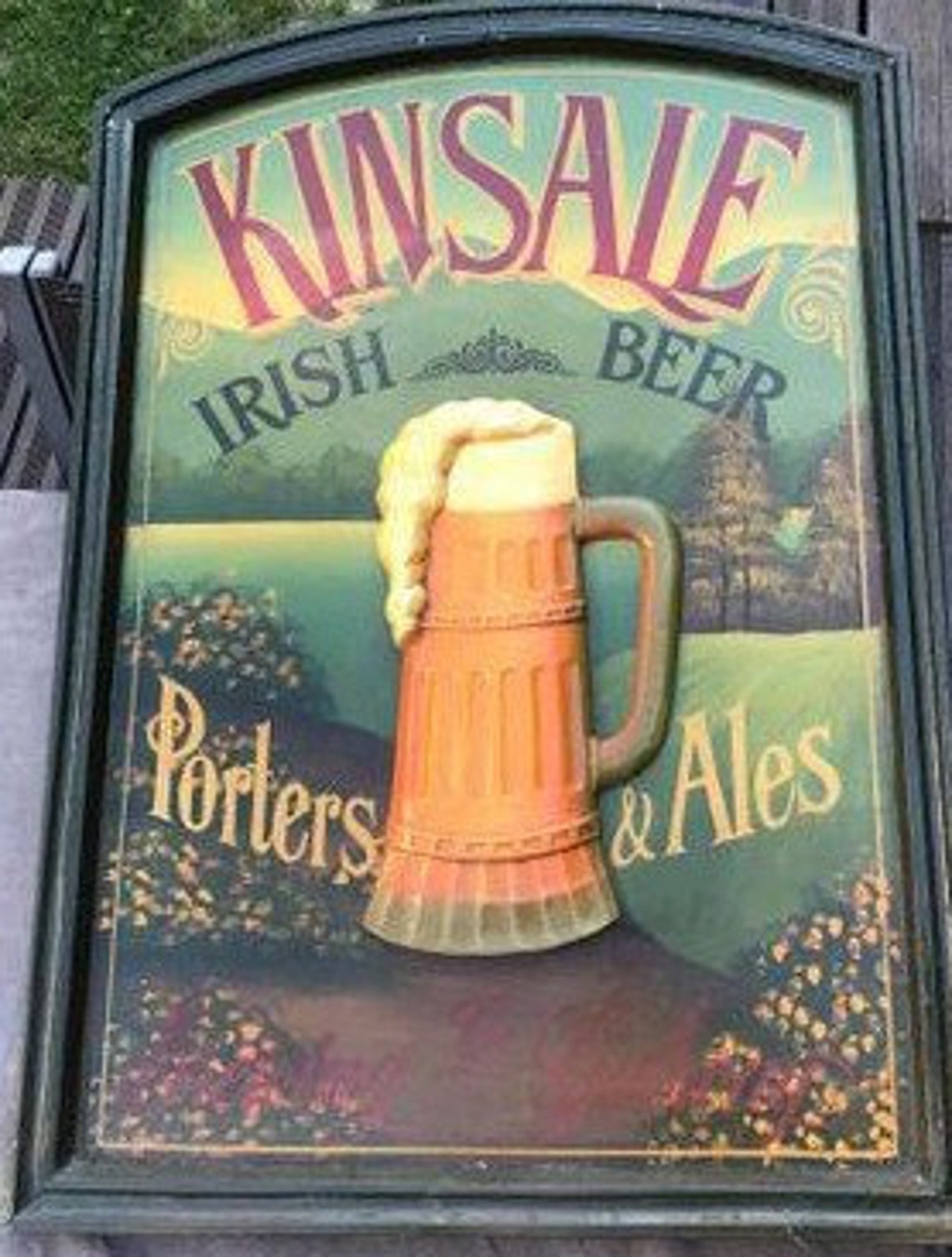 Irish beer sign Bar decor Irish Pub decor Pub sign bar sign Etsy