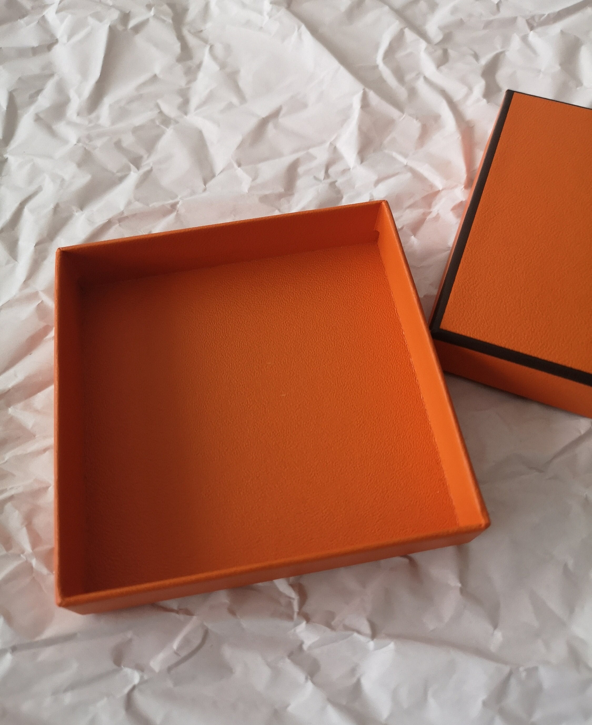 Jewelry Box Hermes Orange Box Jewelry Storage Jewelry Display Etsy