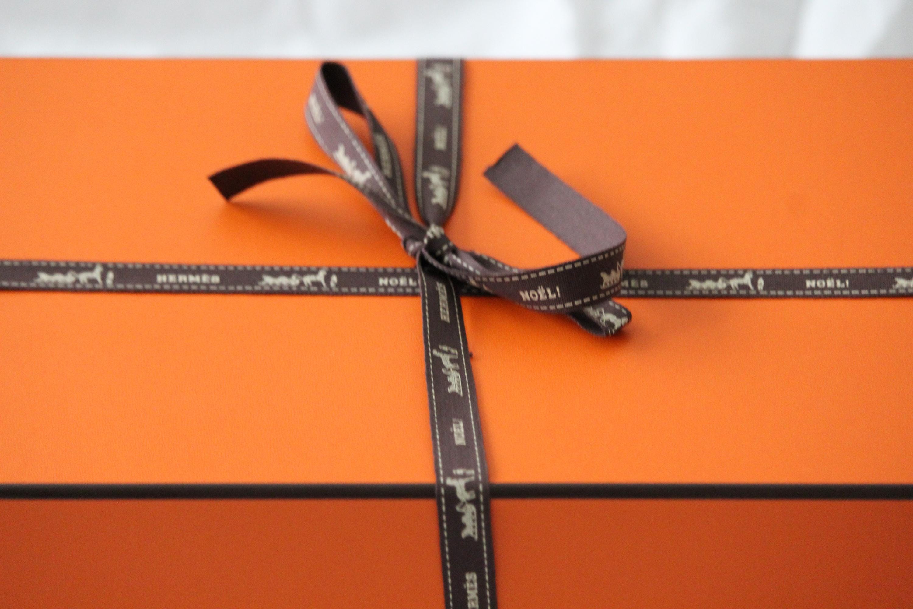 Hermes Shoe Box Shoebox Shoe Display Orange Storage Organization