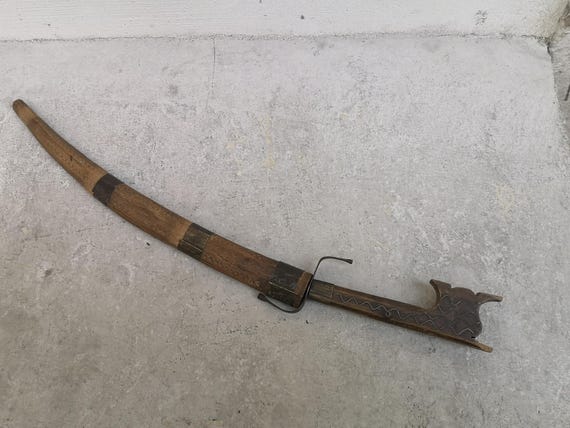 North Africa Saber Dagger Knife Berber Arab Nomad Nimcha