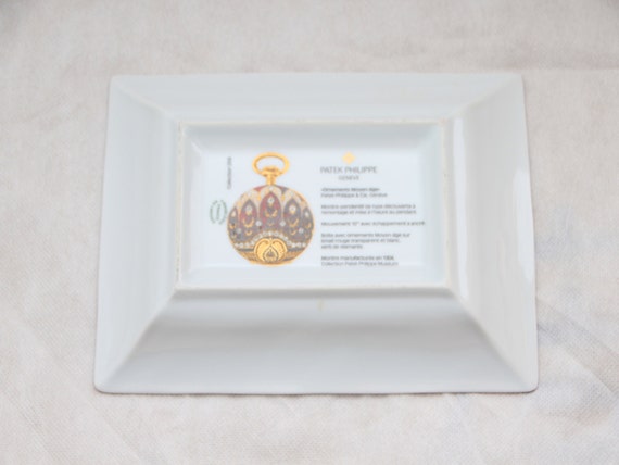 【パテックフィリップ/PATEK PHILIPPE】プレート 皿 食器 Philippe Patek Porcelain Dish Display Tray Plate Bowl Porcelain