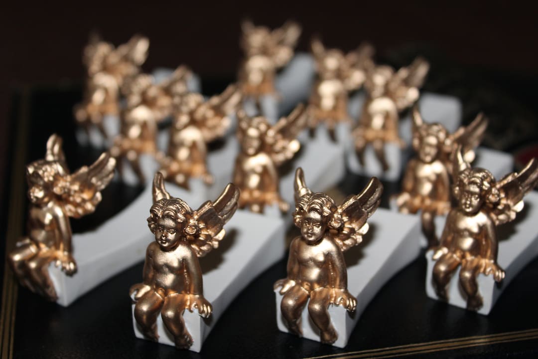 Gold Angel Knife Rests Romantic Decor Knife Holders Cutlery Dining ...