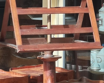 Wood book display holder stand Lectern Sheet Music Altar Pulpit Lutrin Church Ipad stand