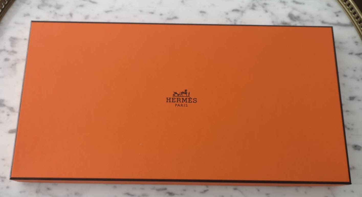 Large Hermes Orange Box Luxury Gift Fashion Accessories Hermes - Etsy