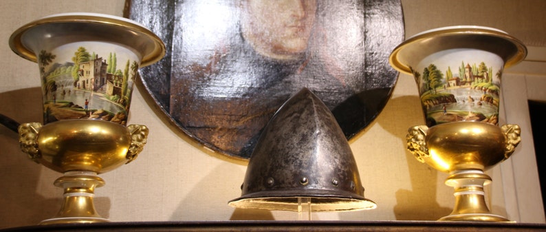 Porzellan Vase Französisch antike Vase Paar Vasen Gold Vase | Etsy