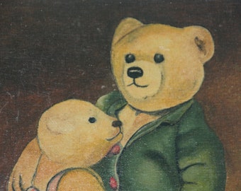 Teddy bear wall decor Nursery Kids room Children bedroom Gameroom Baby  Babyshower Birth gift