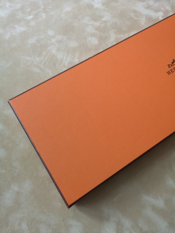 Hermes Paris France Gift Box Hermes Orange Box Hermes Silk -  Finland