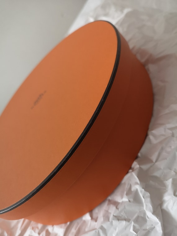 Hermes Box Oval Hermes Orange Box Gift Storage Organization
