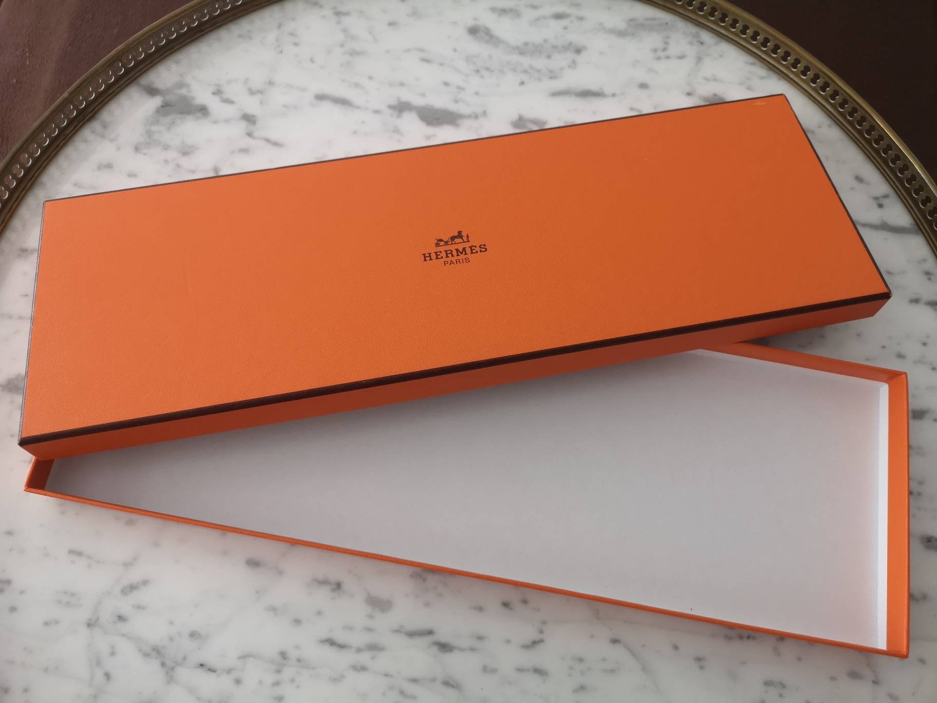Hermes Paris France Gift Box Hermes Orange Box Hermes Silk - Etsy UK