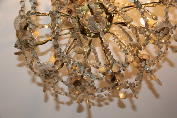 Vintage Brown Paper Lampshade Islamic On Chandelier Lighting Vintage Brown Paper Lampshade Islamic On Chandelier Lighting