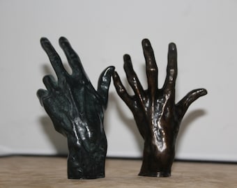 Two Hands sculpture Auguste Rodin Romantic decor