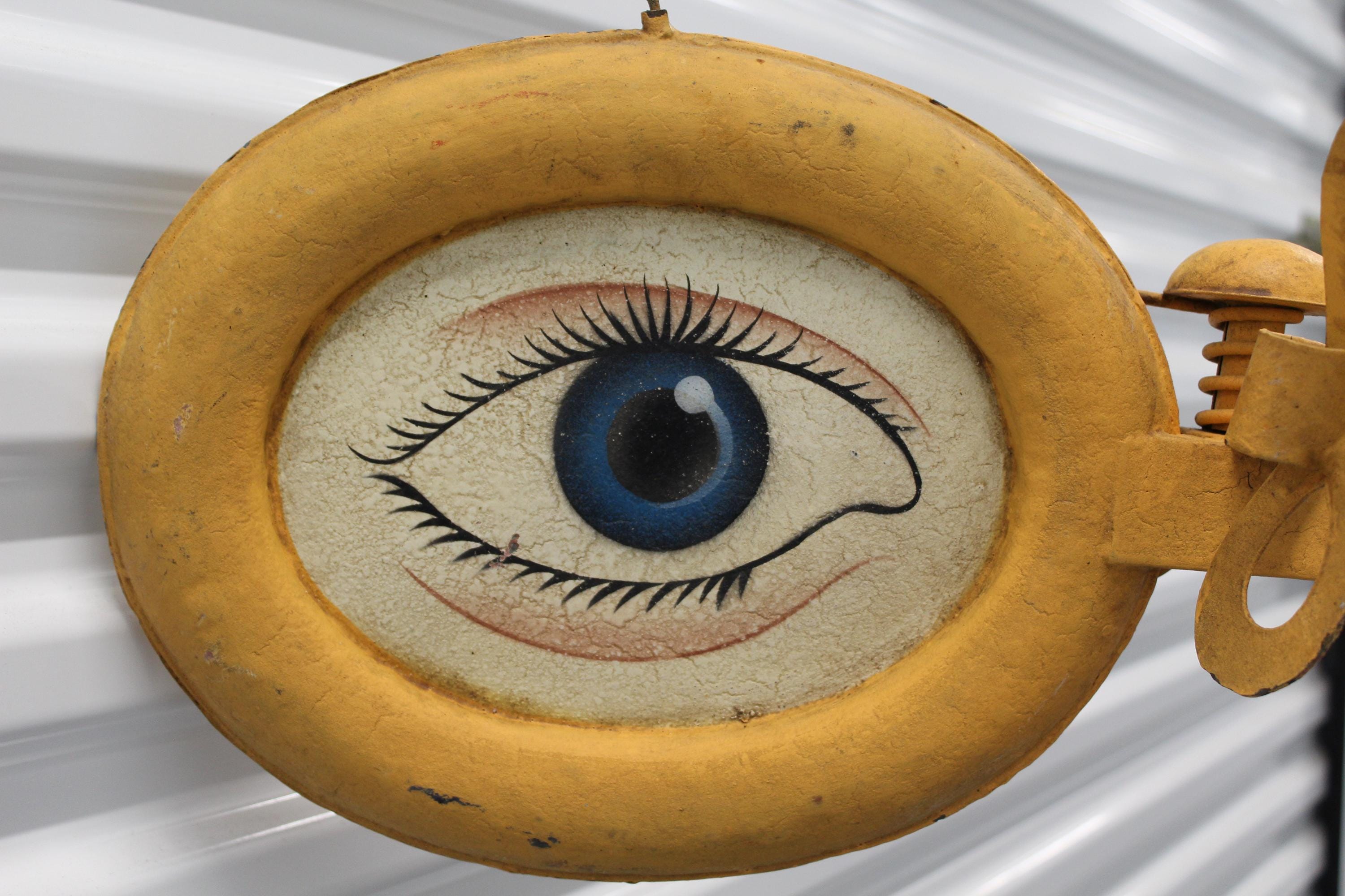Optician Sign Antique Optometrist Trade Sign Wall Bracket