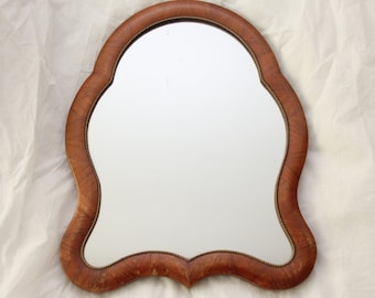 Antique Victorian Dressing table mirror Vanity mirror Oval shape mirror Lady Boudoir Dresser Make up mirror Louis XV style Mercury mirror