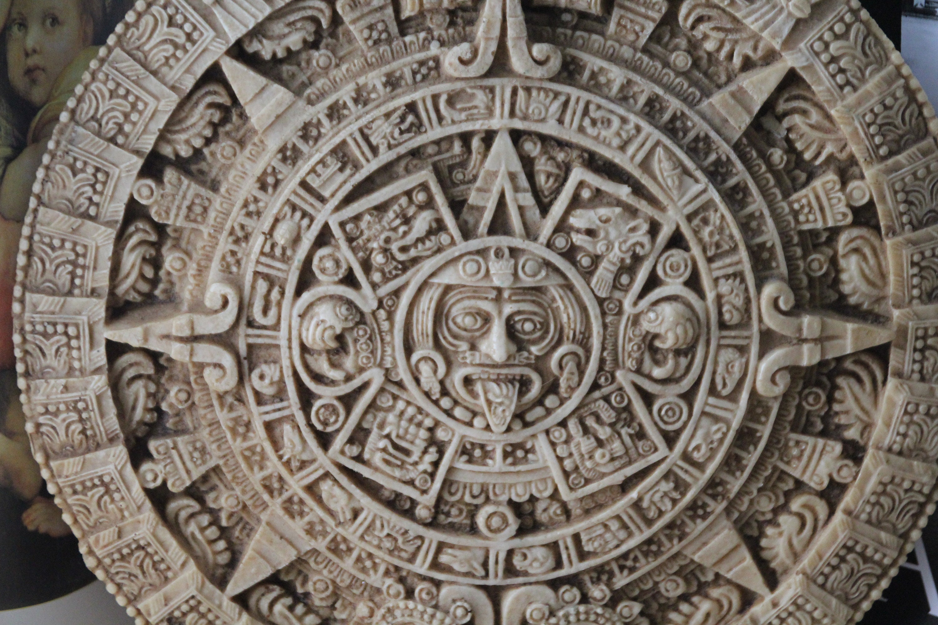 Aztec Calendar Wall Decor Mexica Calendar Aztec Sun Stone Etsy