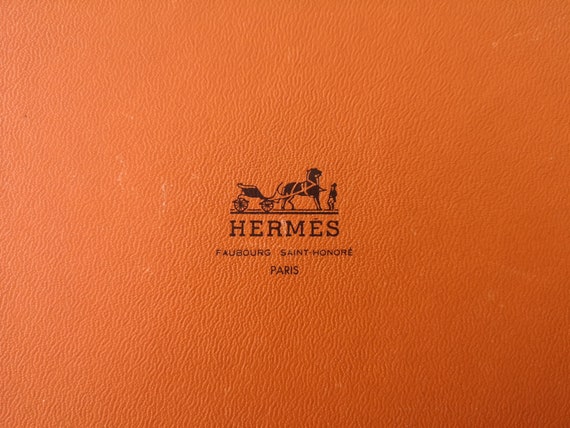 Jewelry box Hermes orange box Jewelry storage Jew… - image 5