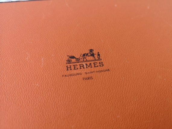 Jewelry box Hermes orange box Jewelry storage Jew… - image 10