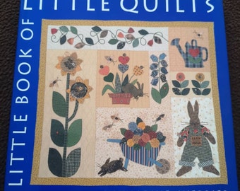 Little quilts book Katharine Guerrier Hard cover Craft book sewing Mother's day gift for her Sewing book Sewing guide