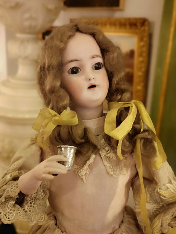 LAMBERT BOURGEOIS Musical Box Coquette Bow Mechanical Automaton