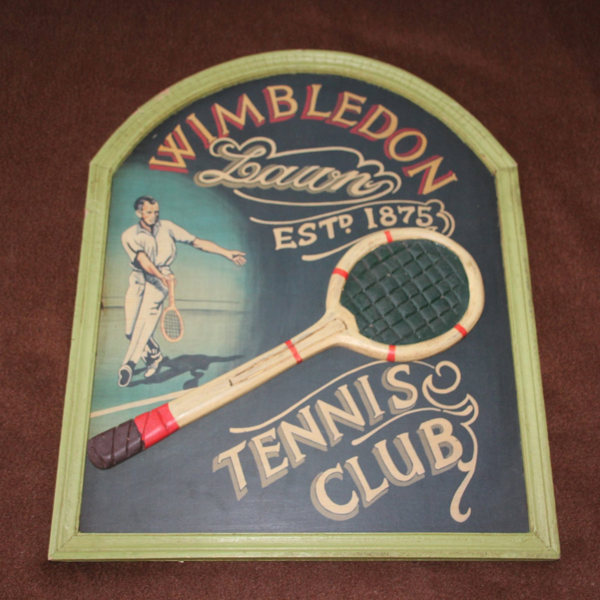 Antique Tennis Wall Art