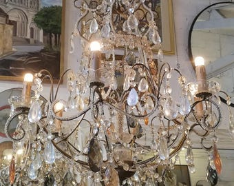 Baroque Crystal light fixture Chandelier lighting Living room Dining room Bedroom