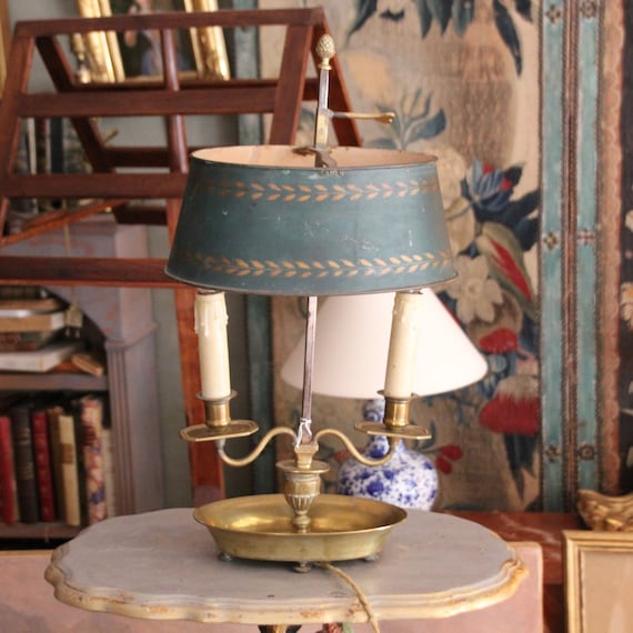 French Empire Lamp Antique, Antique French Table Lamps