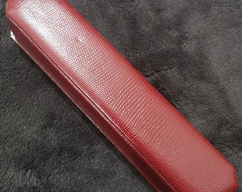 Rote Armband-Box Schmuck Aufbewahrung Schmuck-Display Geschenk-Box