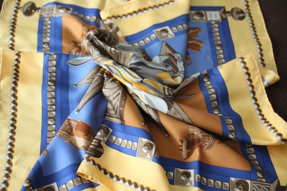 エルメス スカーフ CUILLERS D'AFRIQUE アフリカのスプーン Hermès Cuillers d'Afrique Scarf, Latham | One Kings Lane
