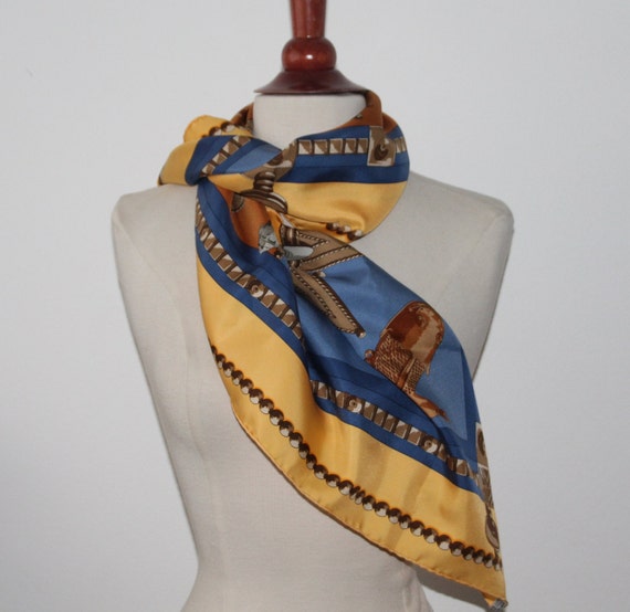 Ladies gold scarf deals