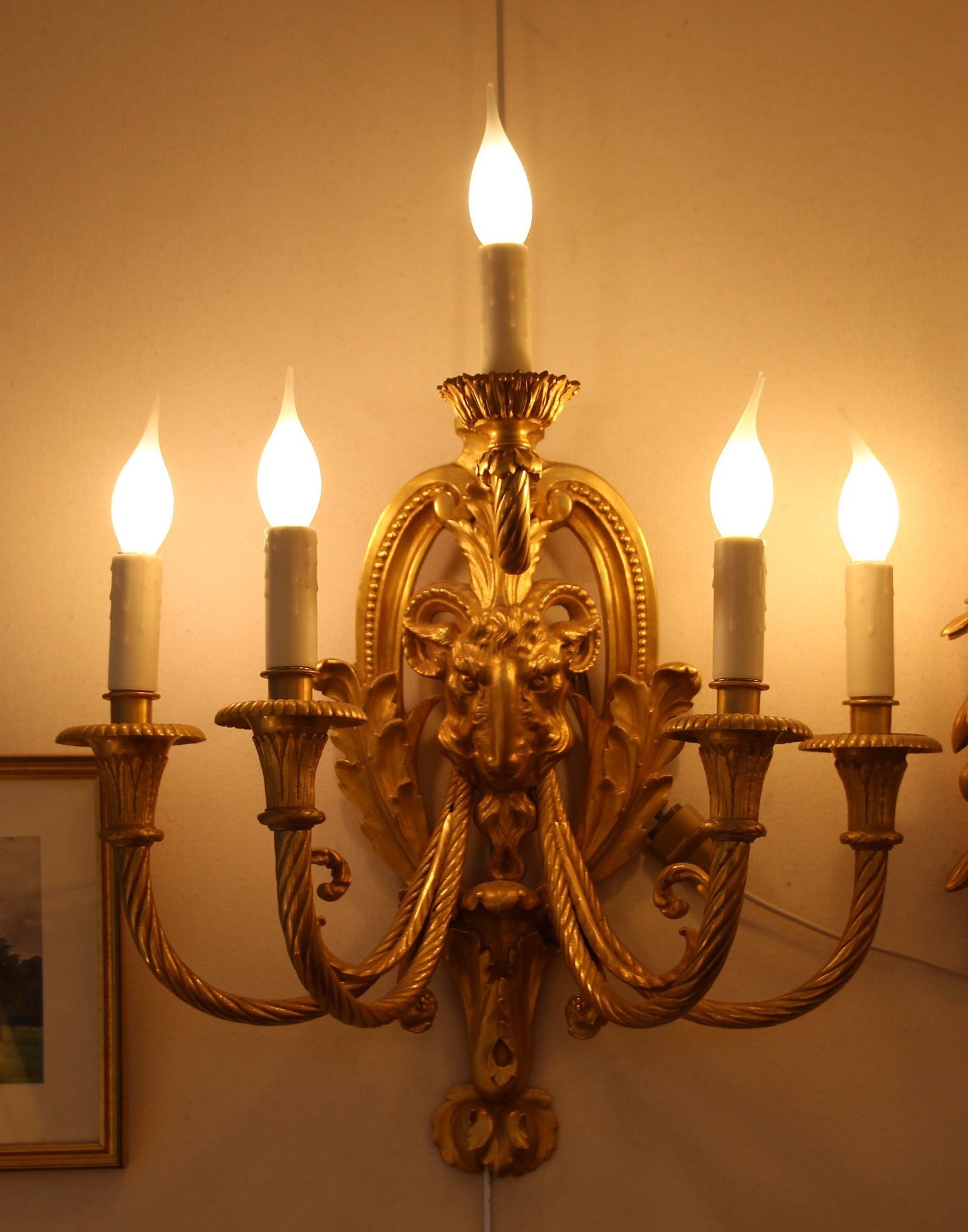 Fixations De Mur En bronze