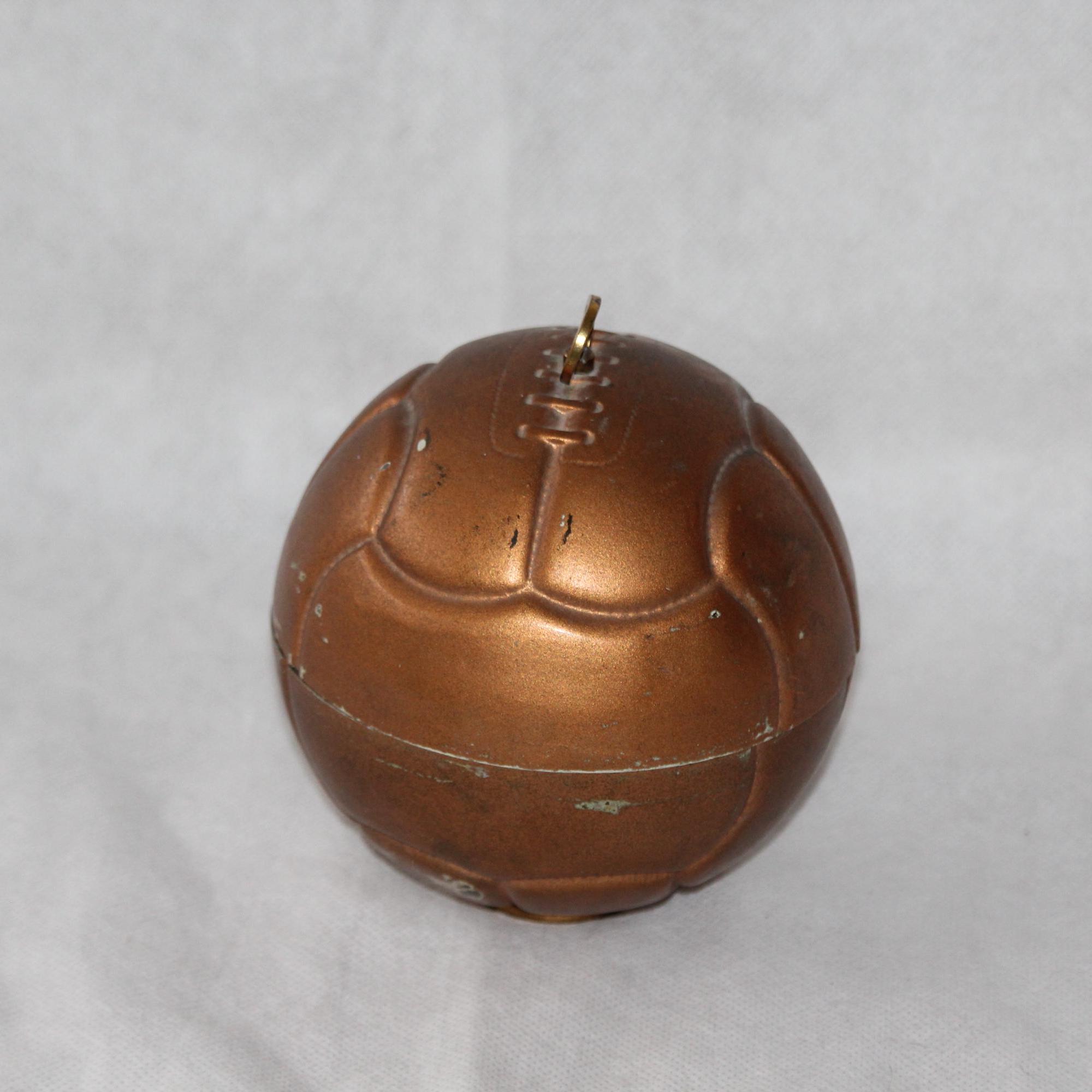Vintage Soccer Ball Cigarette Holder Cigarette Dispenser Soccer Player  Smoker Football