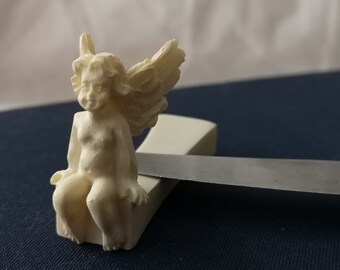 Podkładki pod noże z motywem anioła (zestaw 10 szt.) Romantyczna dekoracja stołu