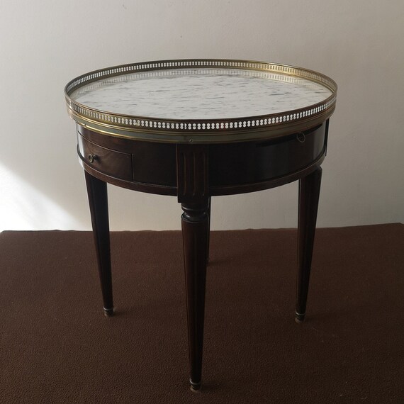 White round sale lamp table