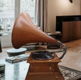 HMV シニア モナーク グラモフォン His Masters Voice 本物