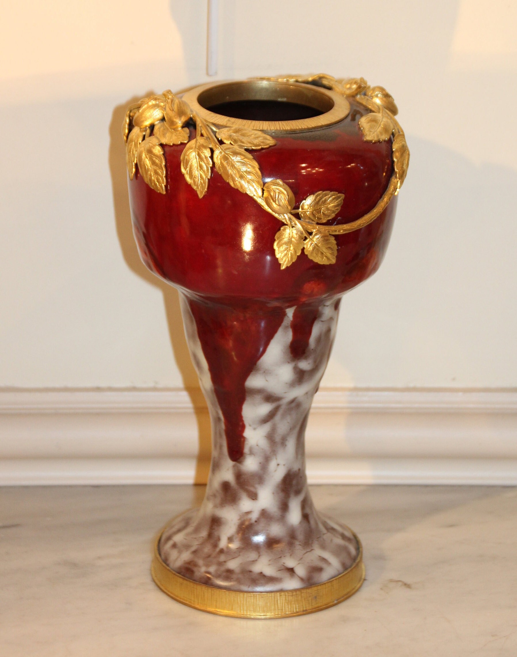 Français Vase Art Nouveau