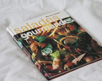 Livro de receitas francesas Saladas gourmet Livro de receitas Comida de verão